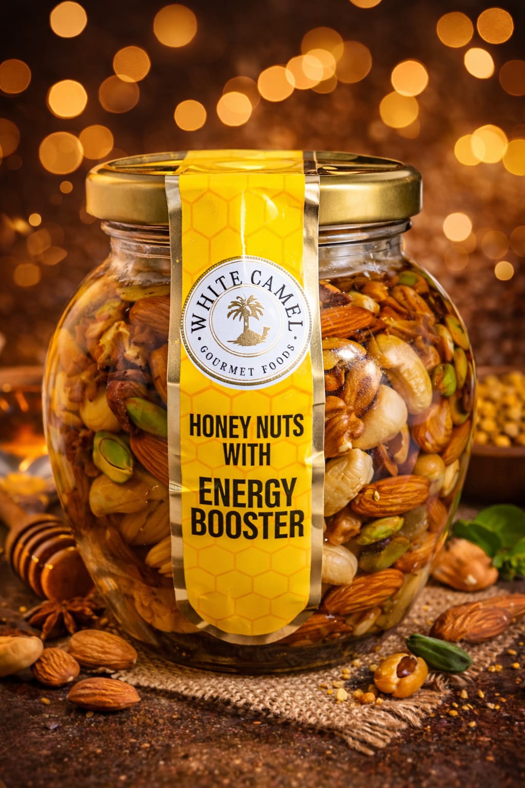 Honey Nuts With Energy Booster