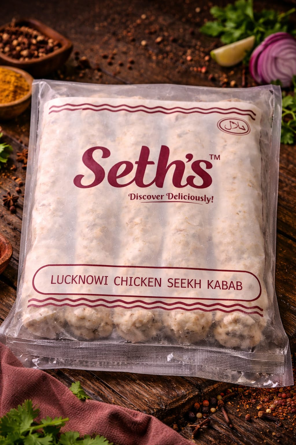Lucknowi Chicken Seekh Kabab