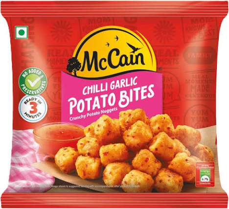 Mc Cain's Chilli Garlic Potato Shots