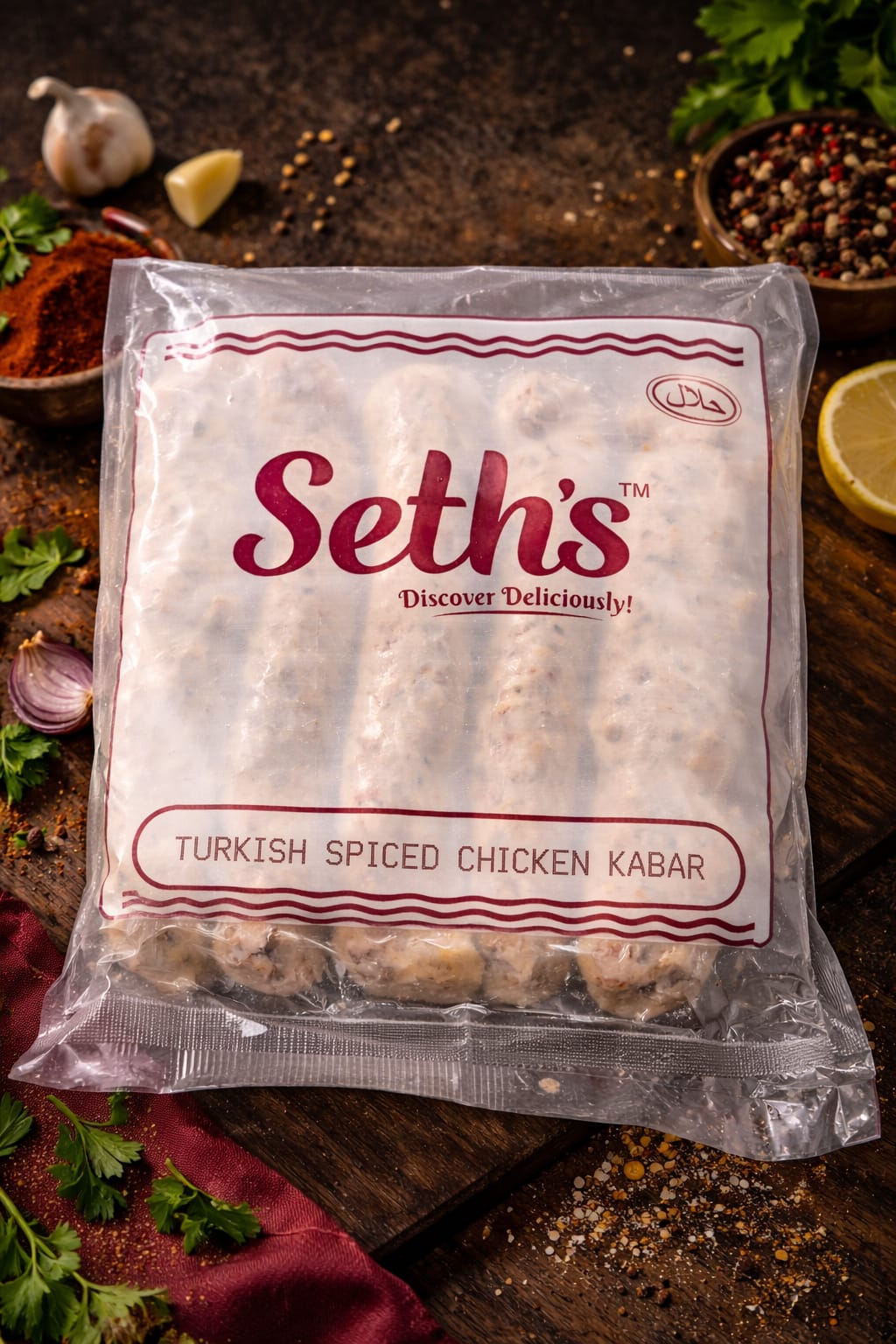 Turkish Chicken Seekh Kabab